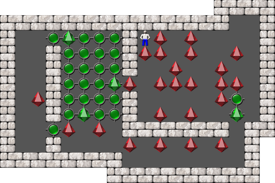 Sokoban A.K.K. Informatika level 30